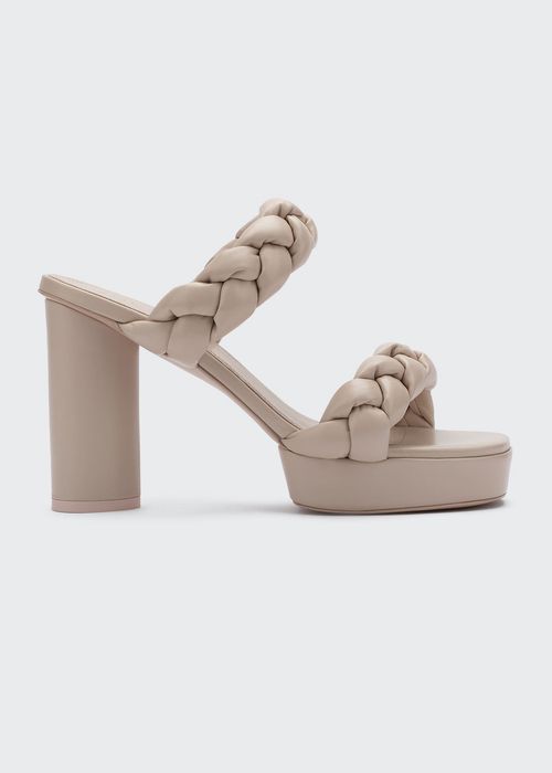 Tricia Braided Napa Platform Sandals
