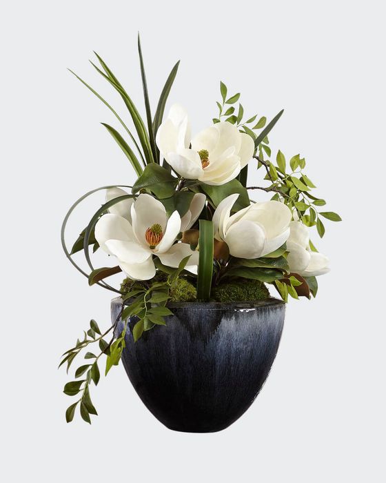 Grand Magnolia Floral Arrangement