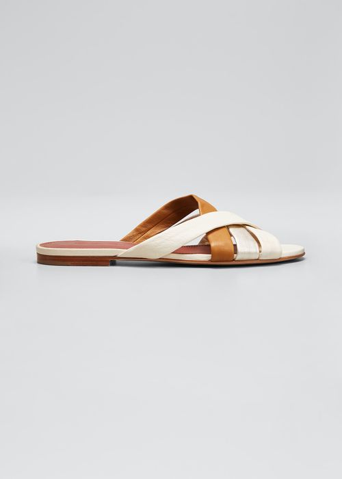 Aida Flat Slide Sandals