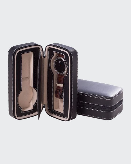 Leather Travel Watch Case - 2