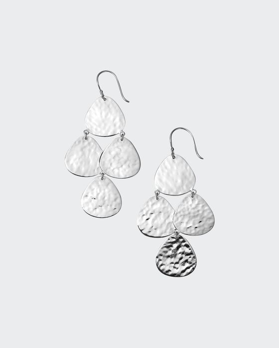 Classico Crinkle Small Nomad Cascade Earrings