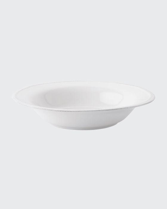 Berry & Thread White Rimmed Soup Bowl