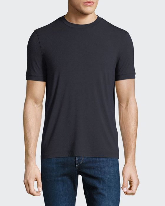 Men's Solid Jersey Crewneck T-Shirt