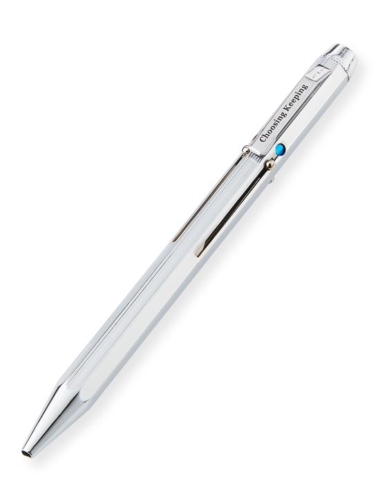 4-Color Ballpoint Pen, Silver