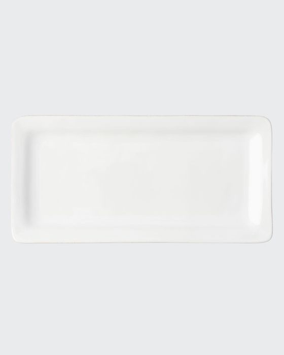 Puro Whitewash Rectangular Appetizer Platter