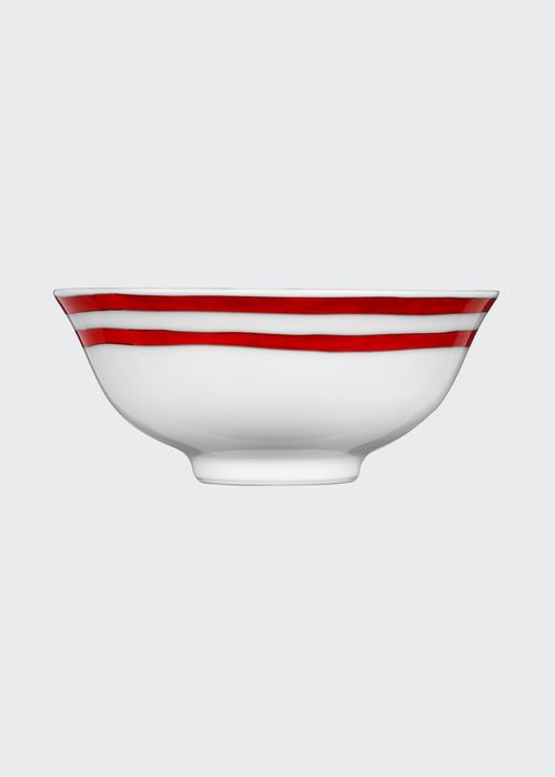 Balcon Red Soup Bowl