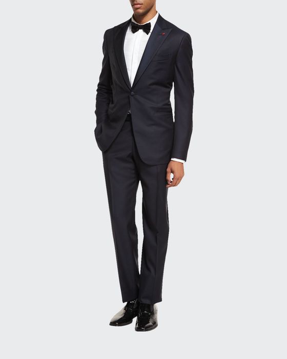 Two-Piece Tuxedo Suit, Navy