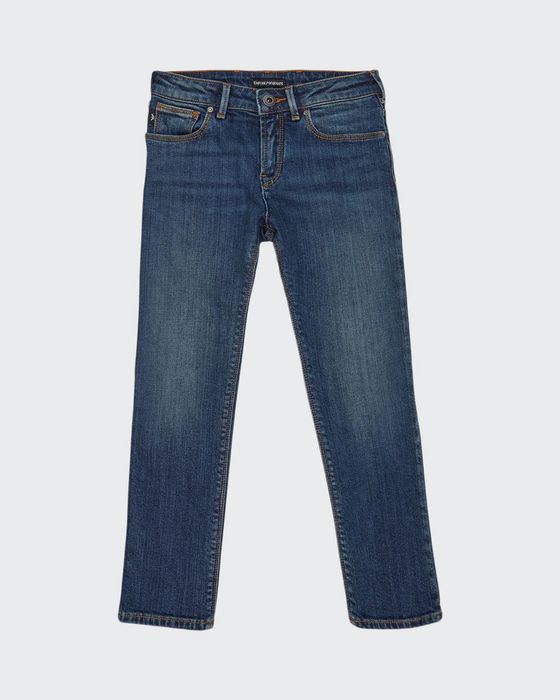 Boy's Stretch Skinny Denim Jeans, Size 4-16
