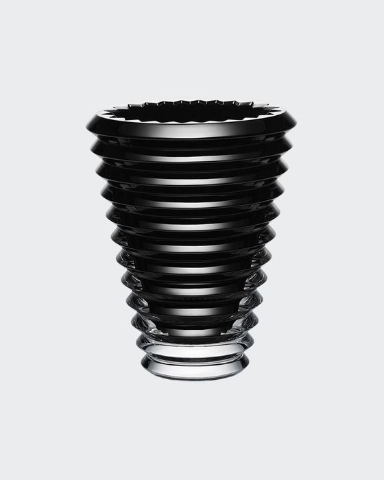 Small Black Round Eye Vase