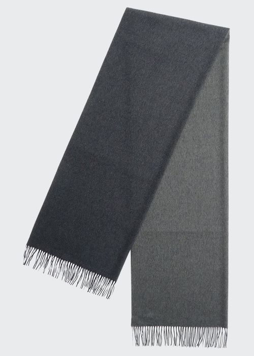Opposite Two-Tone Cashmere Stole