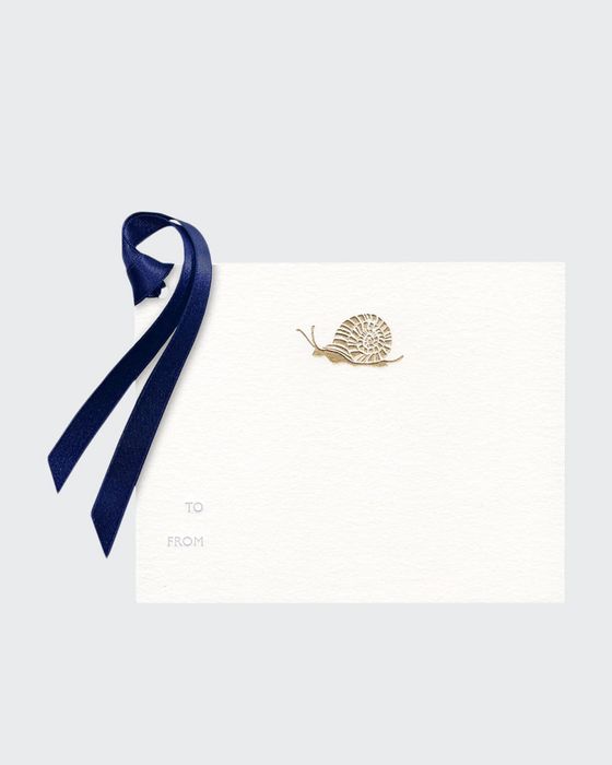 Garden Snail Gift Tags - Set of 8