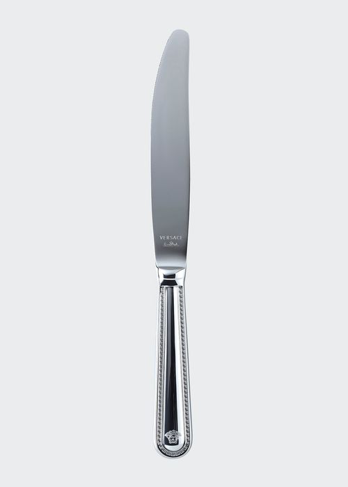 Versace Greca Stainless Steel Table Knife