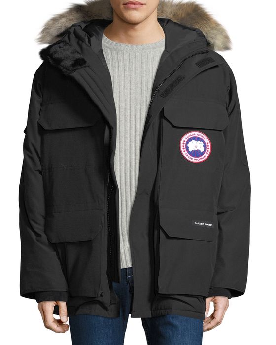 Men's Expedition Fusion Fit Hooded Parka Coat