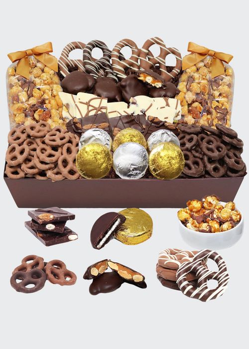 Sensational Belgian Chocolate Covered Snack Tray