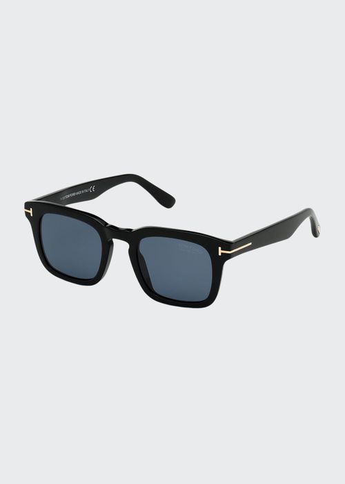 Men's Dax Square Acetate Sunglasses