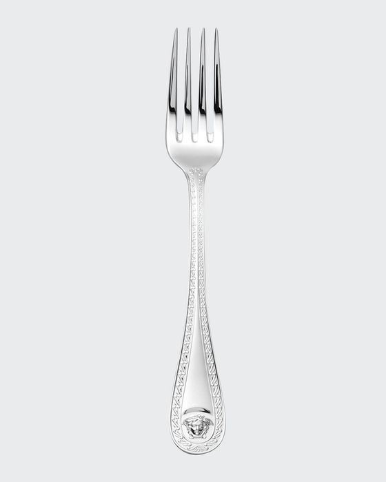 Medusa Silver-Plated Table Fork