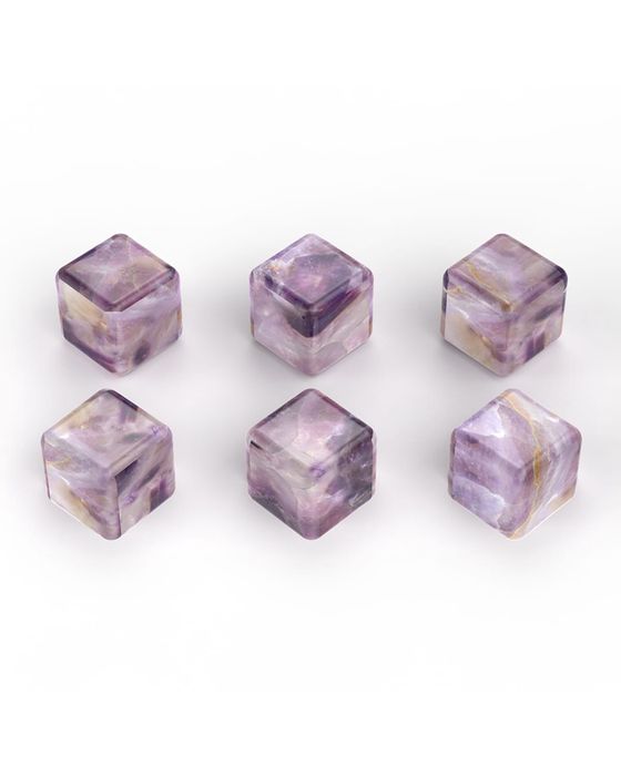 Amethyst Cubes, Set of 6
