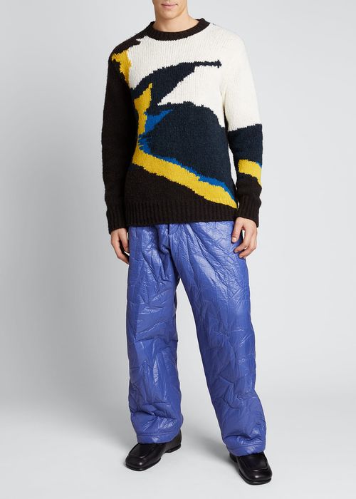 Men's Tictoc Multicolor Knit Sweater