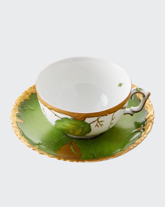 Ivy Garland Cup and Saucer