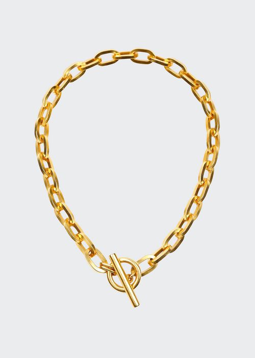 Oval-Link Chain Necklace