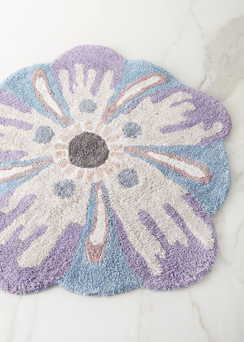 Aretha Flower Bath Mat