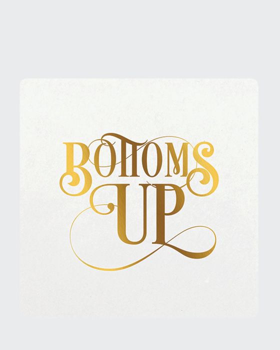 Bottoms Up Coasters - Set Of 18