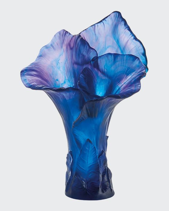 Ultra Violet Magnum Vase, 22.4"T