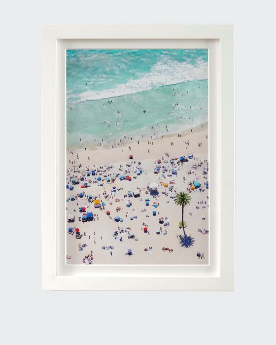 "Moonlight Beach" Vertical Mini Giclee Print