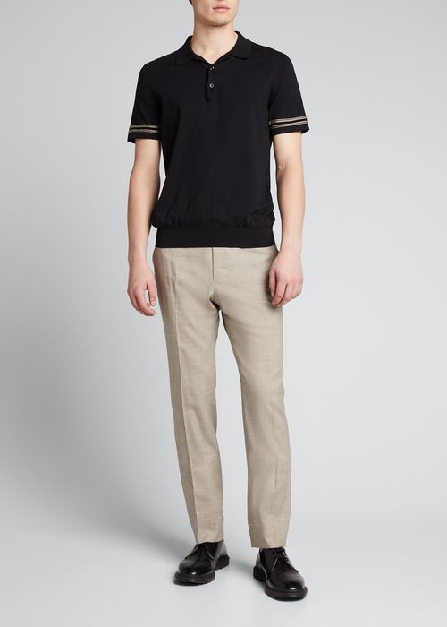 Men's Linen-Blend Trousers