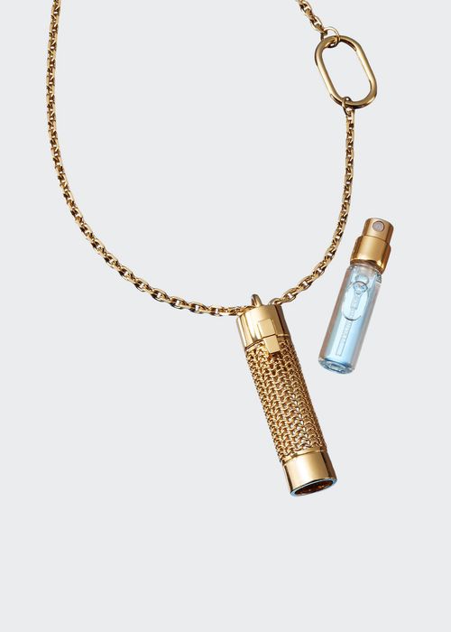 Perfume Pendant - Gold Vermeil