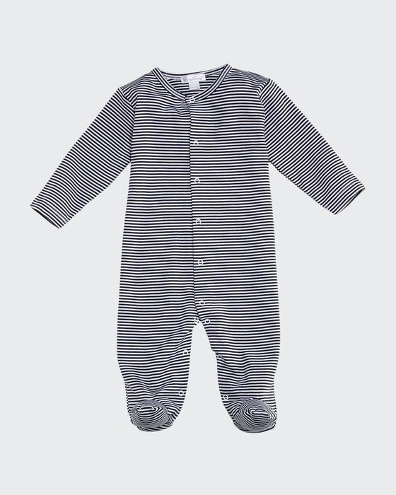 Striped Footie Playsuit, Size 0-9 Months
