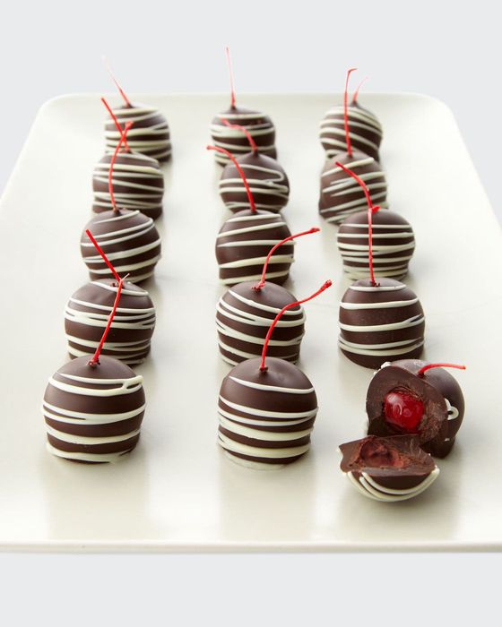 Dark-Chocolate Maraschino Cherries