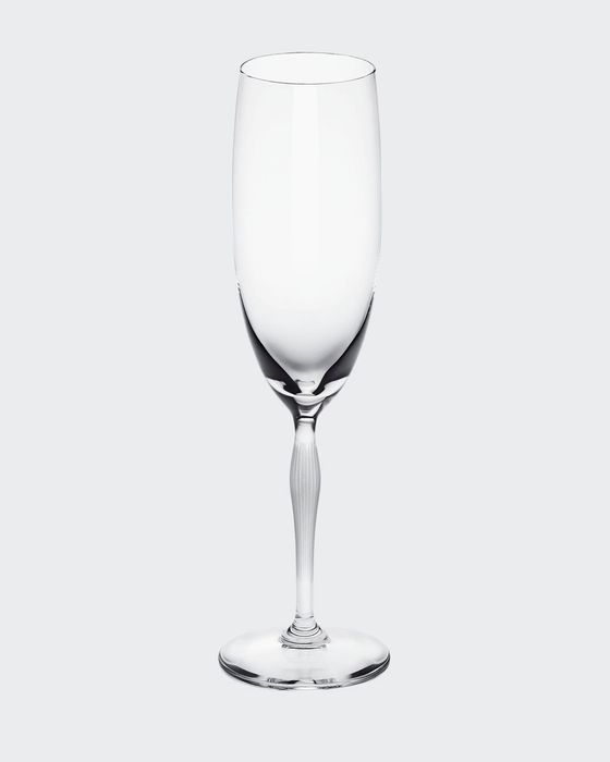 100 Points Crystal Champagne Flute