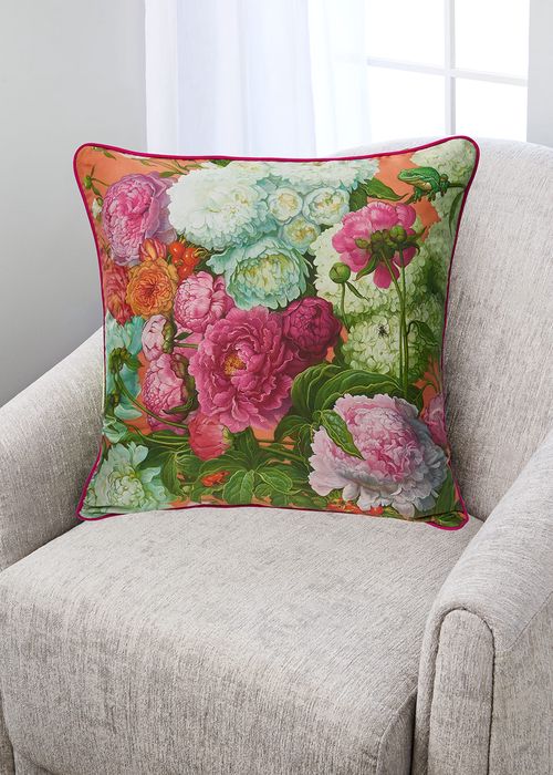 Opposite Attraction Silk Pillow