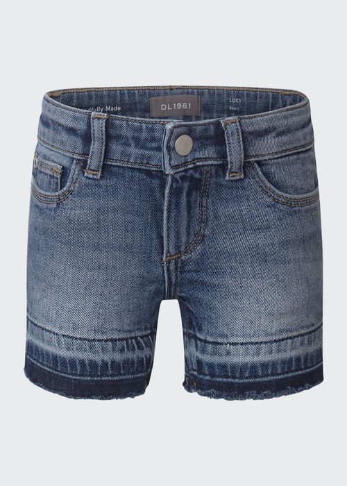 Girl's Lucy Cut Off Denim Shorts, Size 2-6