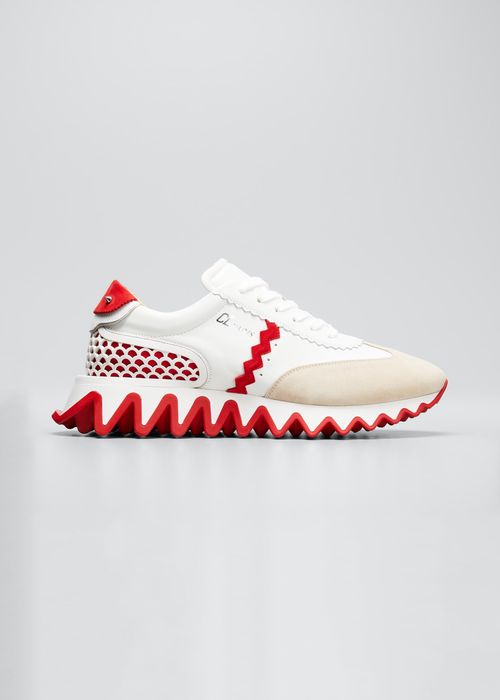 Men's Loubishark Flat Red Sole Runner Sneakers