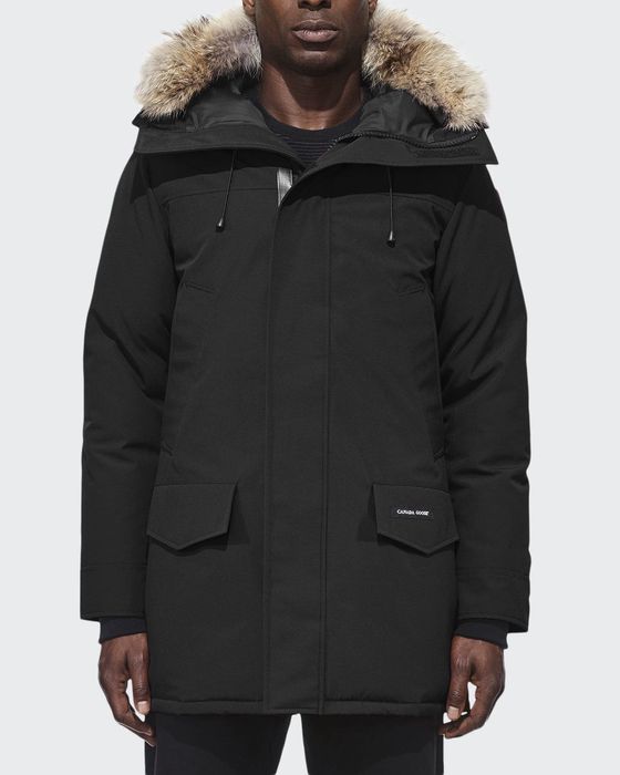 Men's Langford Arctic-Tech Parka Jacket with Fur Hood