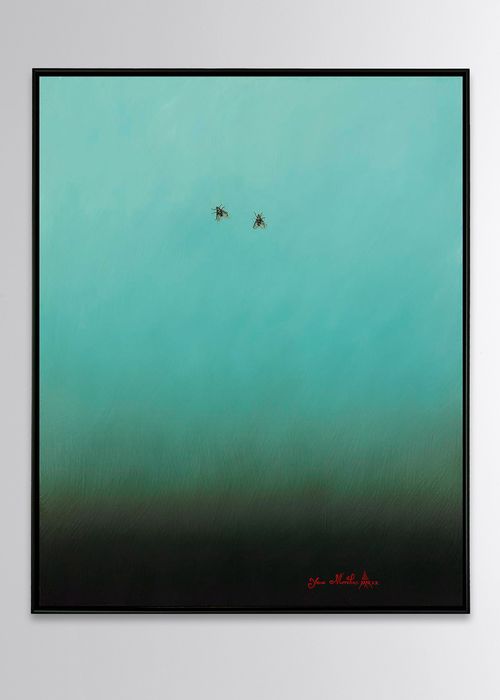 "Fly on the Wall" Limited Edition Turquoise Print