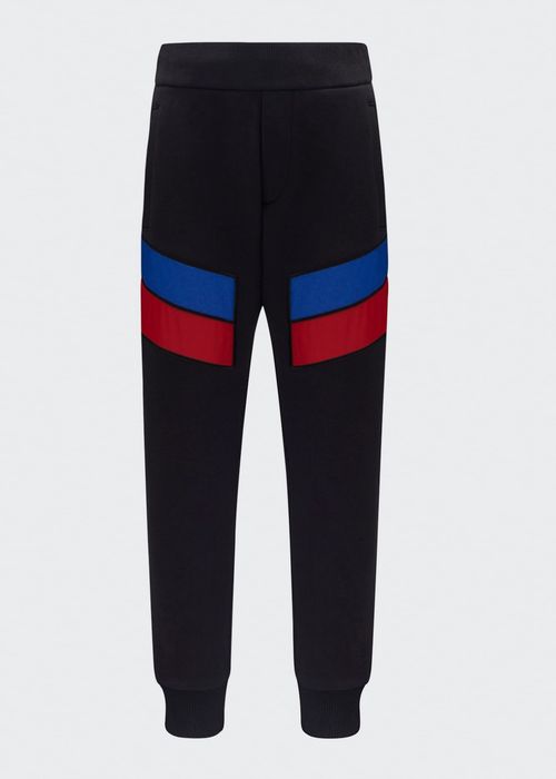 Boy's 2-Stripe Jogger Sweatpants, Size 8-14
