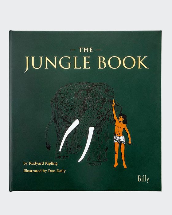 Personalized Leather Bound "The Jungle Book"