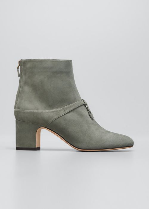 Maxi Charms 55mm Suede Ankle Booties