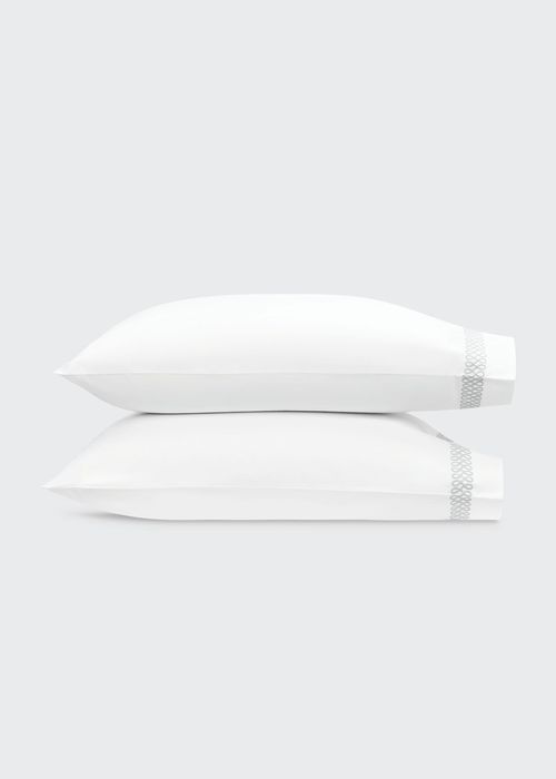 Astor Braid Standard Pillowcases, Pair