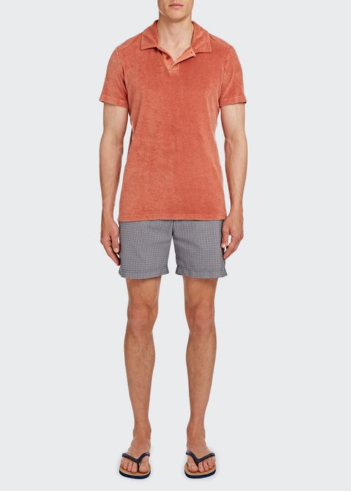 Men's Doran Towel Terry Polo Shirt