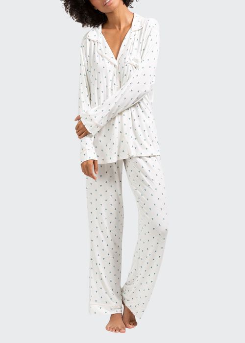 Sleep Chic Printed Pajama Set