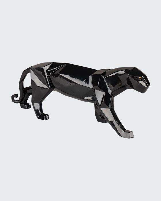 Origami Black Panther Sculpture