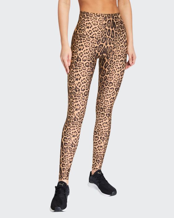 High-Rise Leggings, Leopard