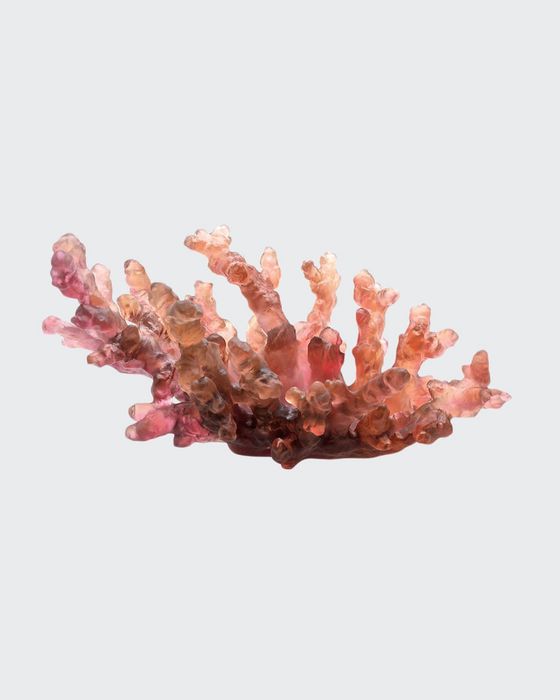 Coral Sea Medium Bowl, Amber/Red
