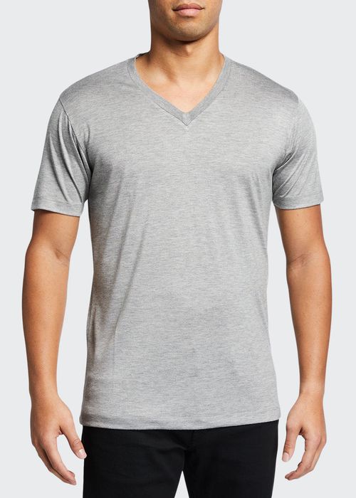 Men's Jersey V-Neck T-Shirt