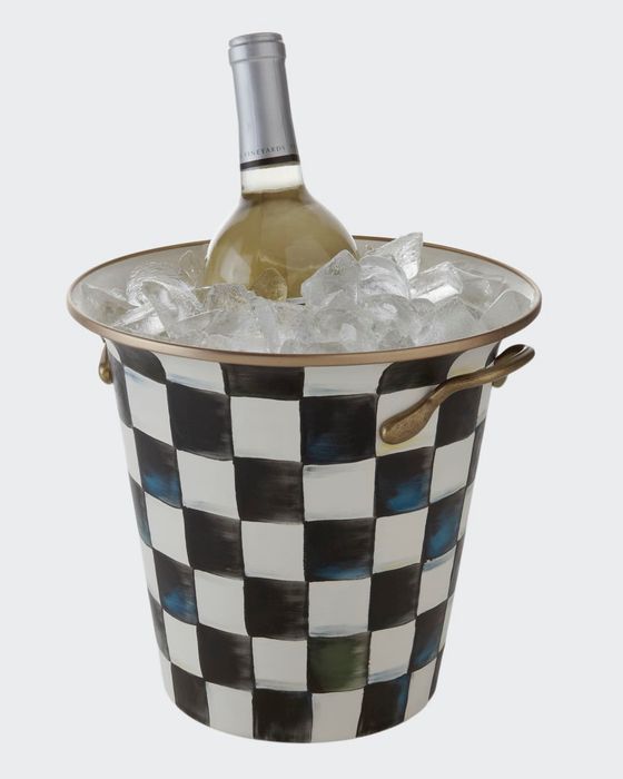 Courtly Check Enamel Wine Cooler