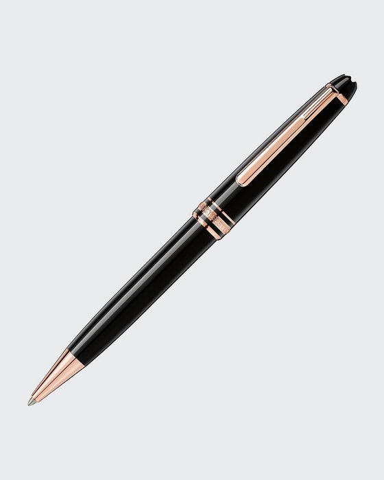 Meisterstuck Classique Ballpoint Pen, Rose Gold-Coated